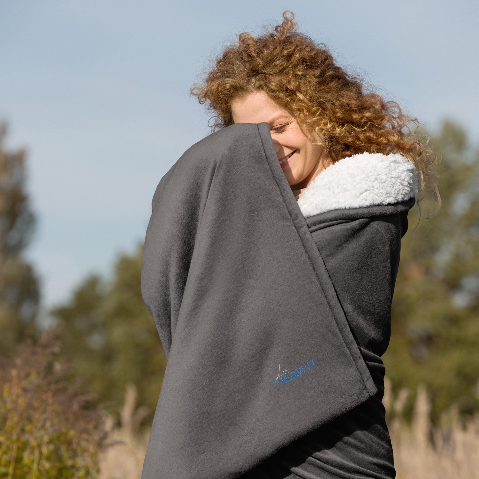 live your beth life premium sherpa blanket live your beth life premium sherpa blanket