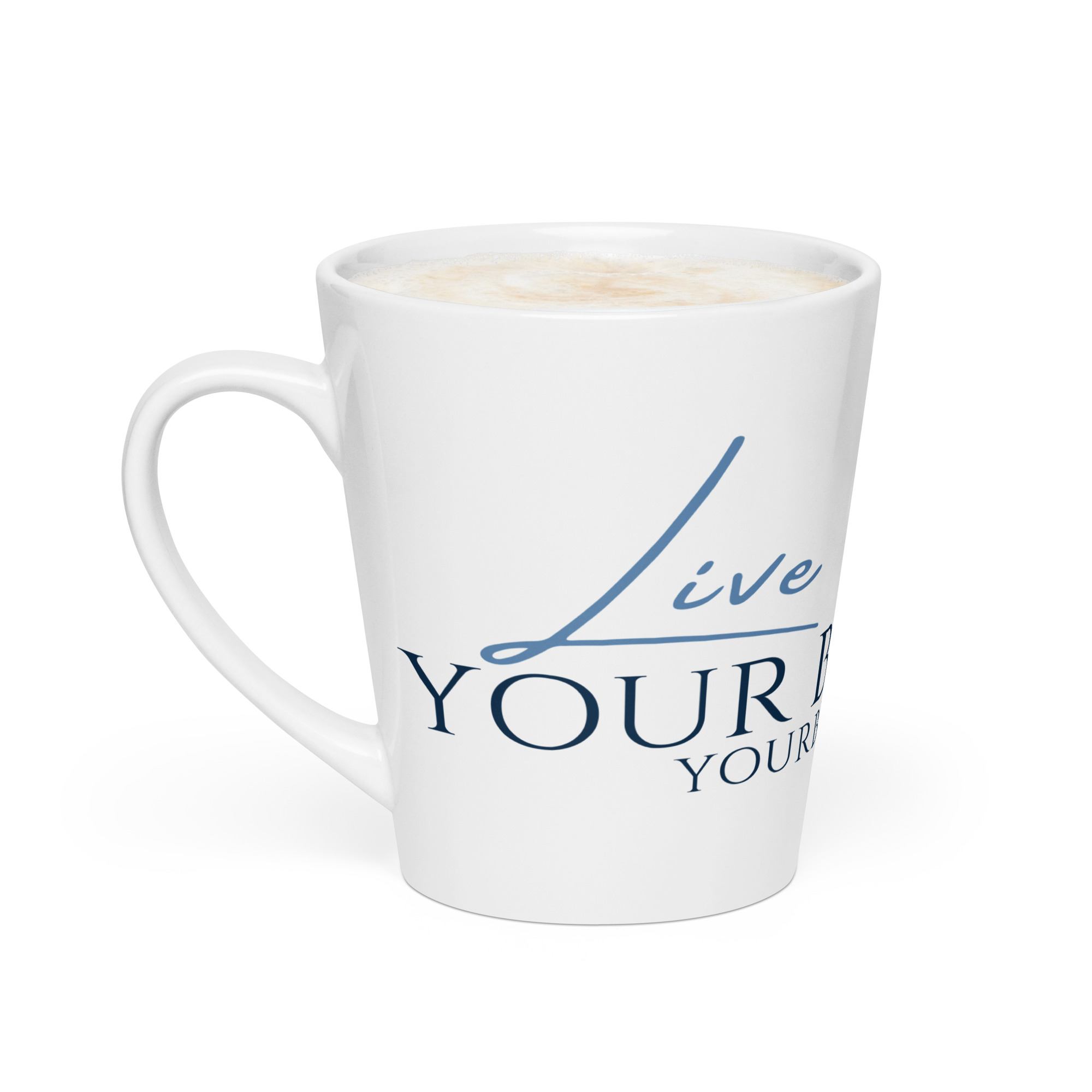 live your beth life latte mug live your beth life latte mug
