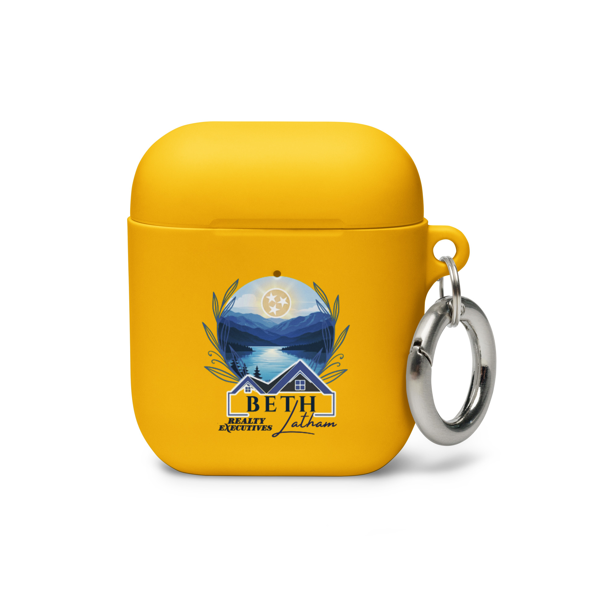 beth latham, realtor rubber case for airpods® beth latham, realtor rubber case for airpods®