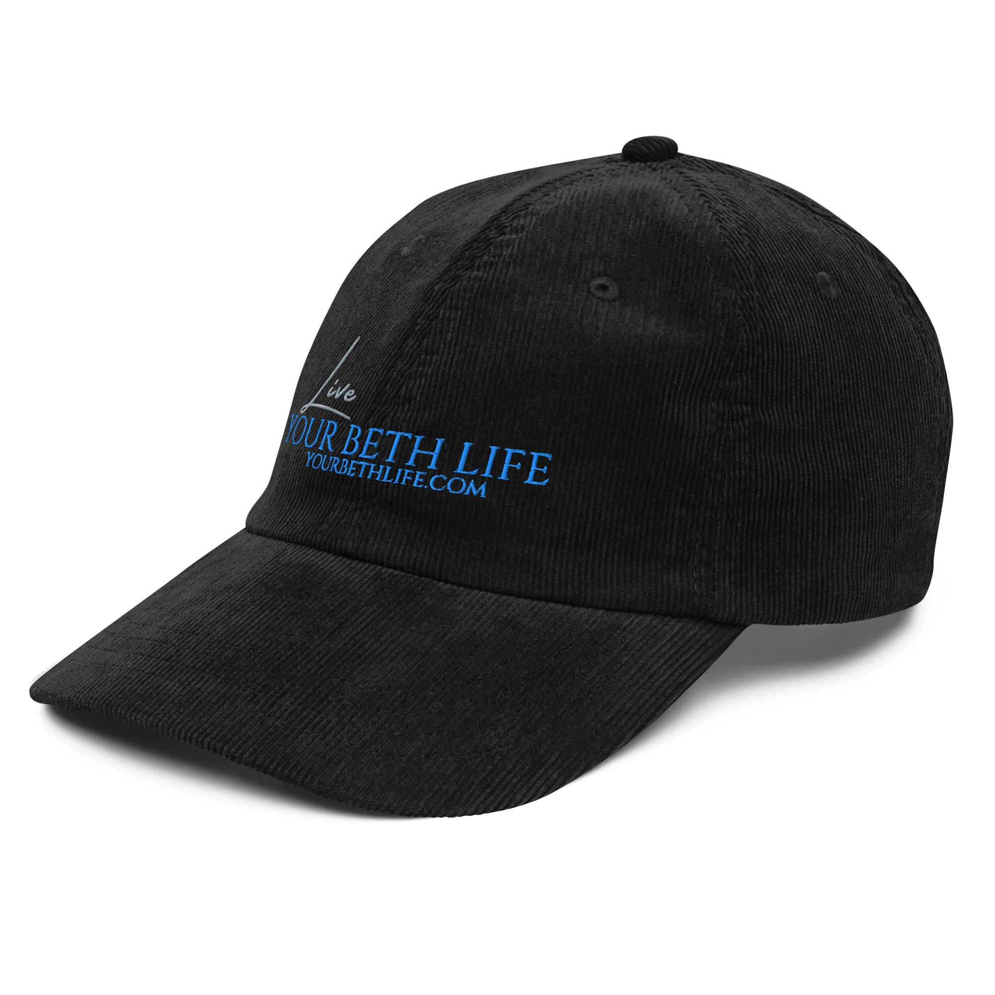 live your beth life 3d puff embroidery vintage corduroy cap live your beth life 3d puff embroidery vintage corduroy cap