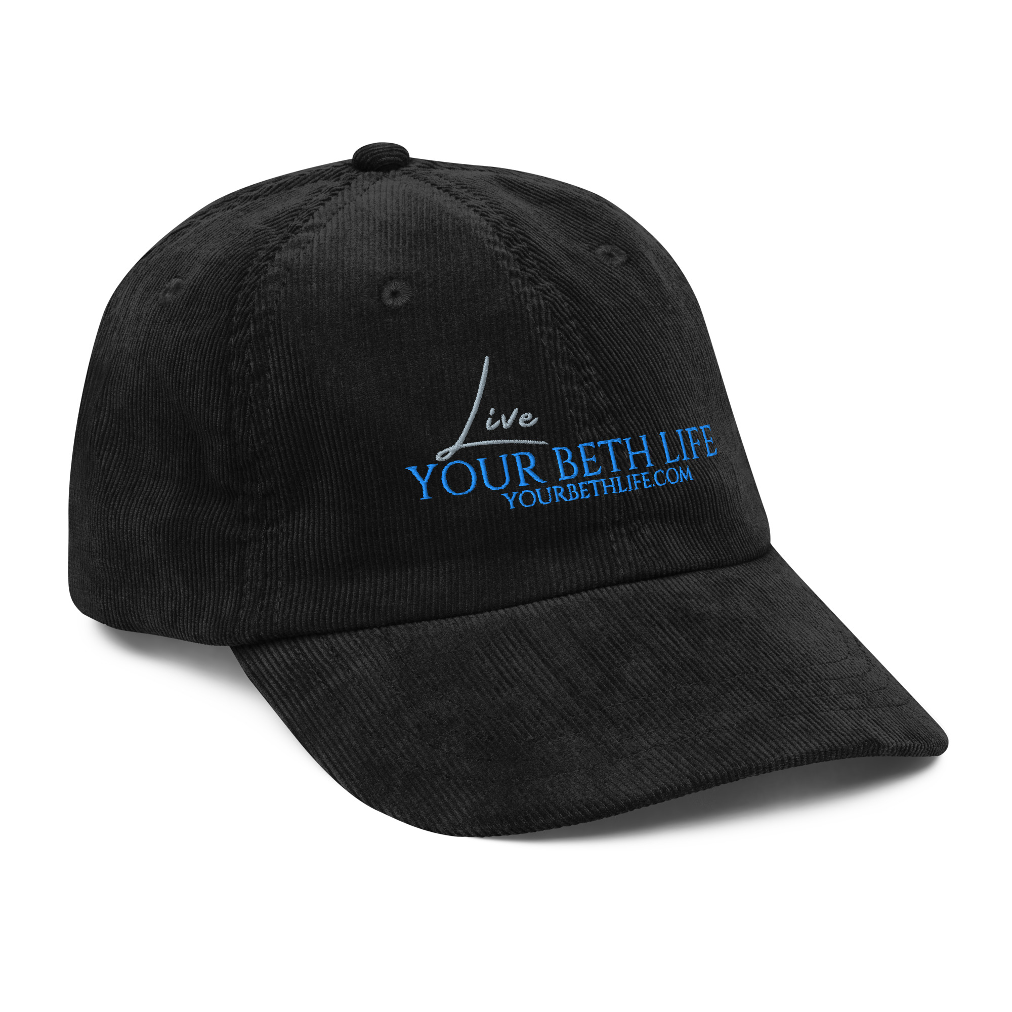 live your beth life 3d puff embroidery vintage corduroy cap live your beth life 3d puff embroidery vintage corduroy cap