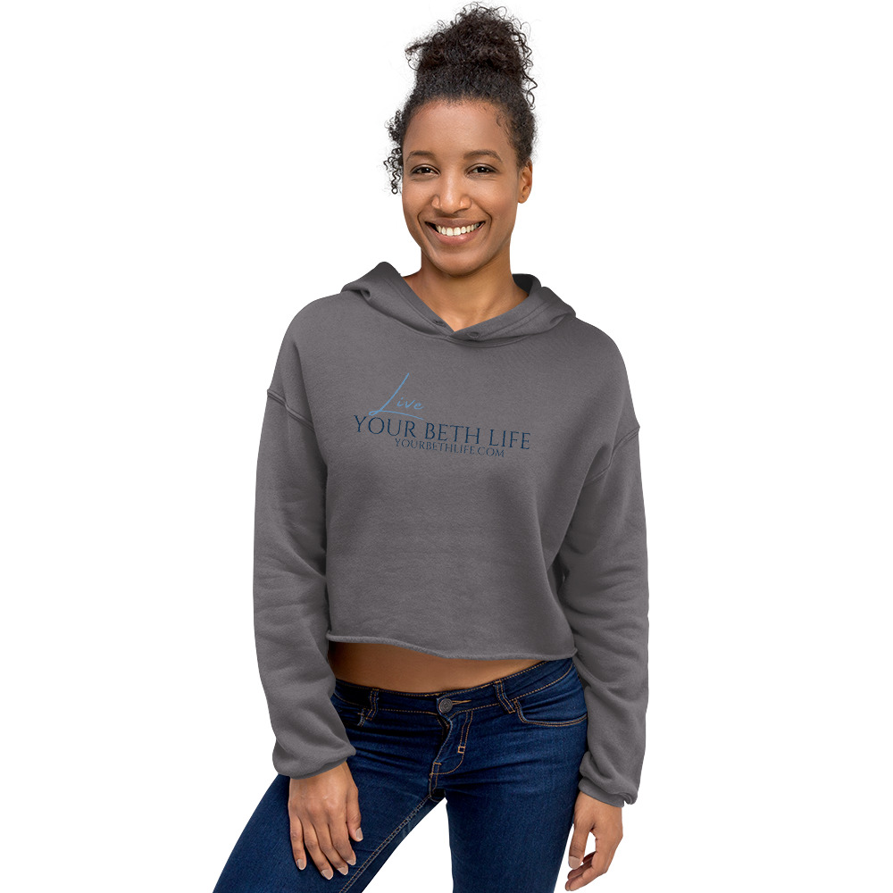 live your beth life crop hoodie live your beth life crop hoodie