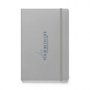 live your beth life hardcover bound notebook